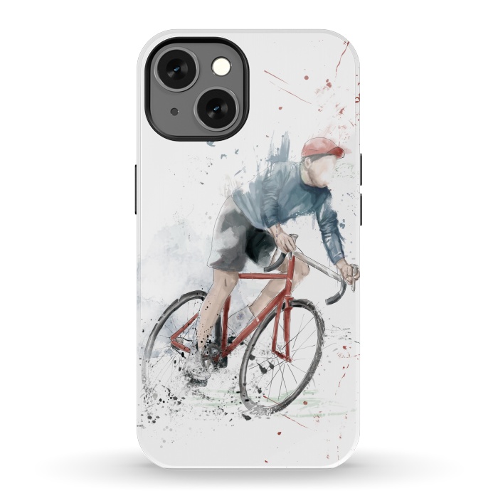 iPhone 13 StrongFit I want to ride my bicycle by Balazs Solti