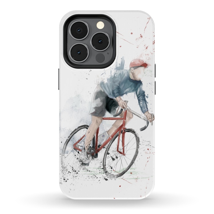 iPhone 13 pro StrongFit I want to ride my bicycle by Balazs Solti
