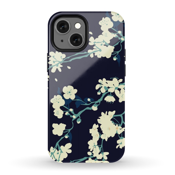 iPhone 13 mini StrongFit Cherry Blossoms by Zoe Charlotte