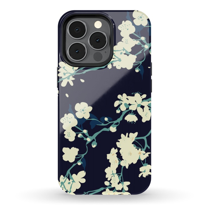 iPhone 13 pro StrongFit Cherry Blossoms by Zoe Charlotte