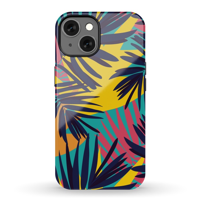 iPhone 13 StrongFit Tropical Jungle by Zoe Charlotte