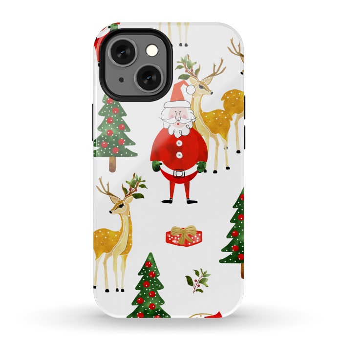 iPhone 13 mini StrongFit Always Christmas by Uma Prabhakar Gokhale