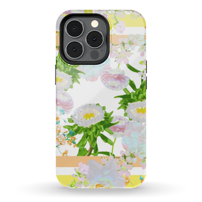 iPhone 13 pro StrongFit Floral Frame Collage by Zala Farah