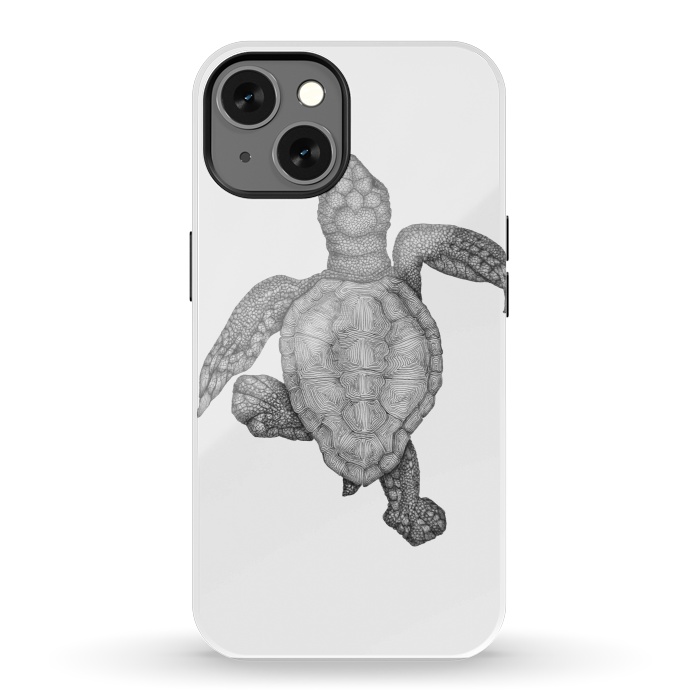 iPhone 13 StrongFit Baby Sea Turtle by ECMazur 