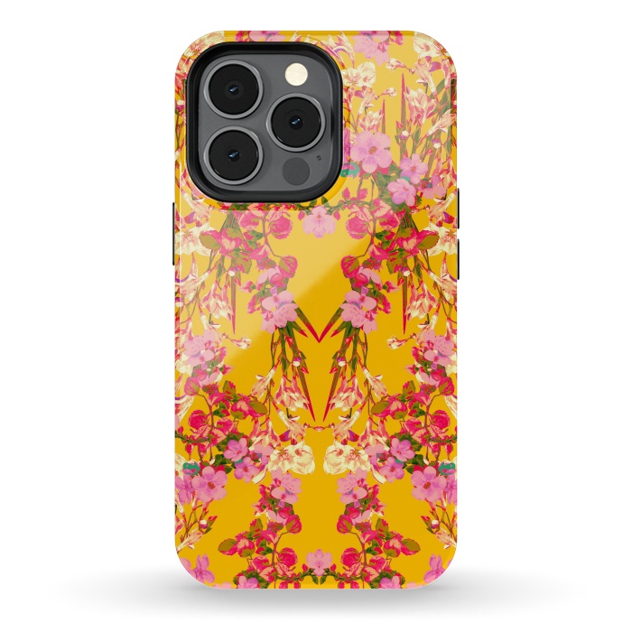 iPhone 13 pro StrongFit Floral Decor by Zala Farah