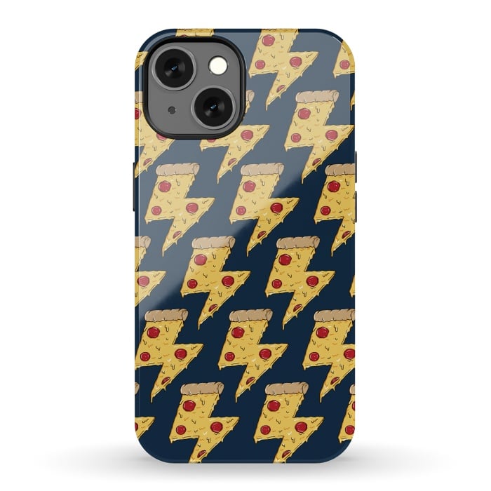 iPhone 13 StrongFit Pizza Power Pattern by Coffee Man