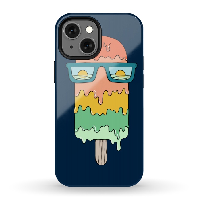 iPhone 13 mini StrongFit Hot ice Cream  by Coffee Man