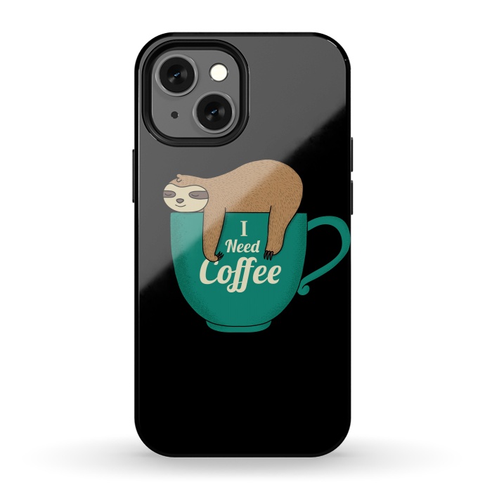 iPhone 13 mini StrongFit I NEED COFFEE by Coffee Man