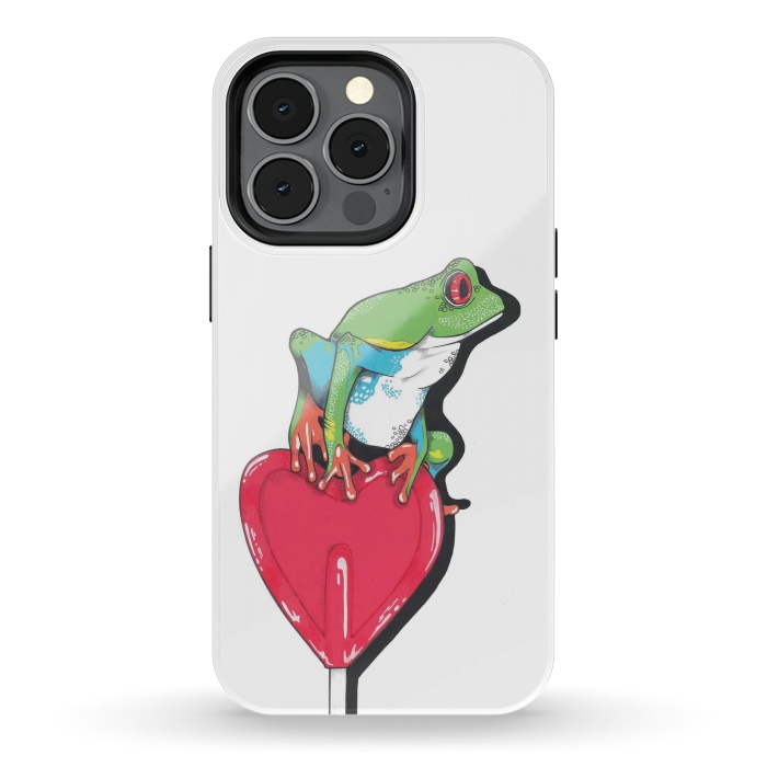 iPhone 13 pro StrongFit You frog my life by Varo Lojo