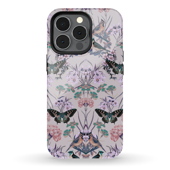 iPhone 13 pro StrongFit Floral Fantasy Flip by Zala Farah