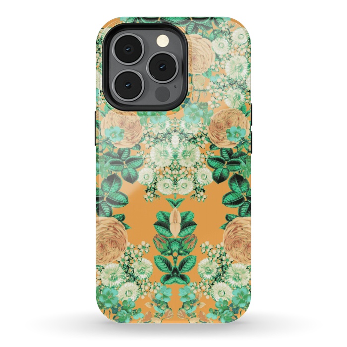 iPhone 13 pro StrongFit Orange Spring Set by Zala Farah