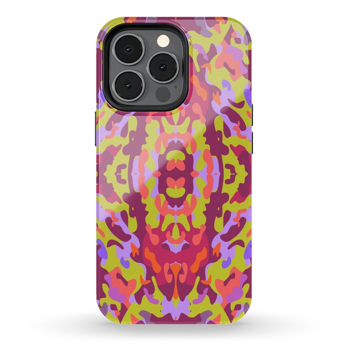 iPhone 13 pro StrongFit Colorful pattern by Dhruv Narelia