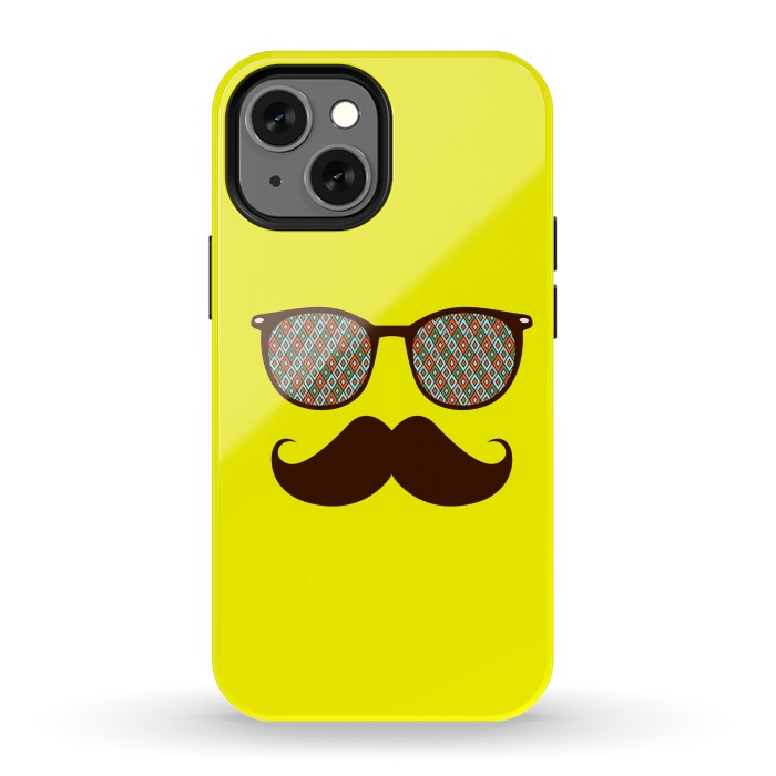 iPhone 13 mini StrongFit Hipster minimal by Dhruv Narelia
