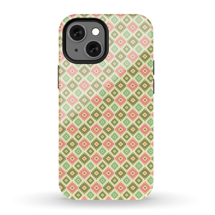 iPhone 13 mini StrongFit Aztec Pattern by Dhruv Narelia