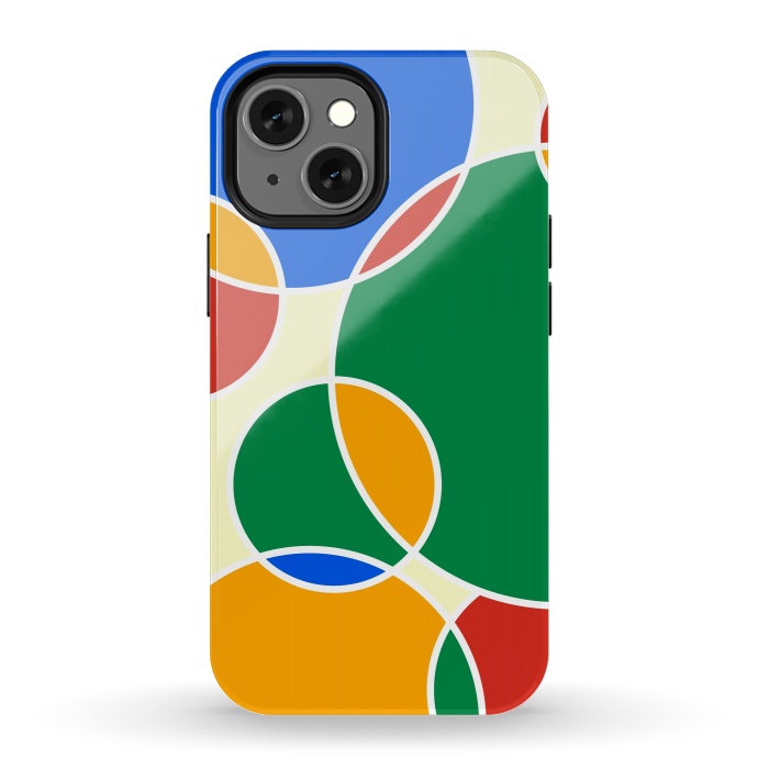 iPhone 13 mini StrongFit Colorful Ellipses by Dhruv Narelia