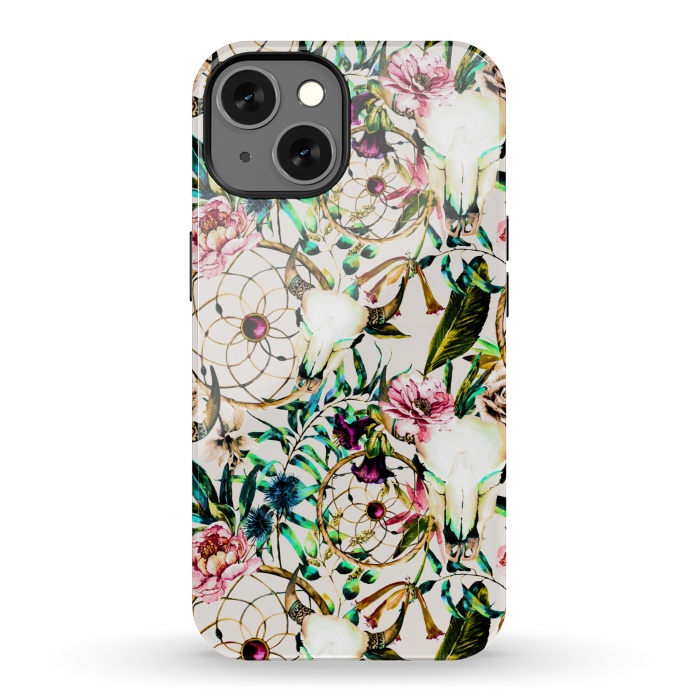 iPhone 13 StrongFit Dream tropical boho by Mmartabc