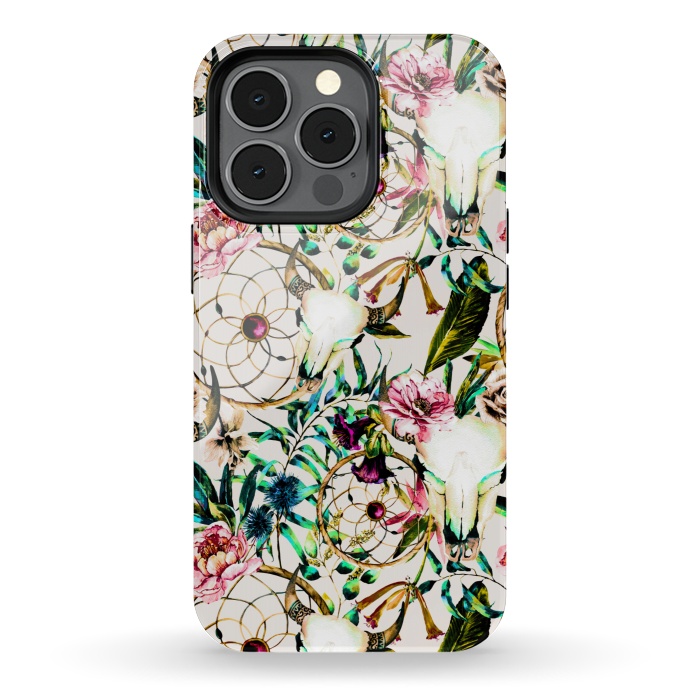 iPhone 13 pro StrongFit Dream tropical boho by Mmartabc