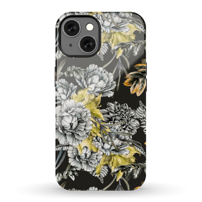 iPhone 13 StrongFit Dark flowering I by Mmartabc