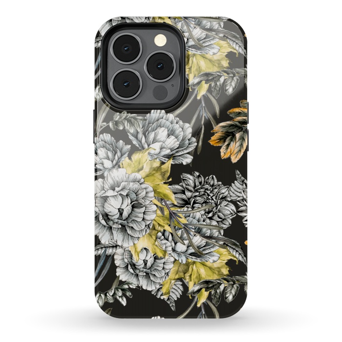 iPhone 13 pro StrongFit Dark flowering I by Mmartabc