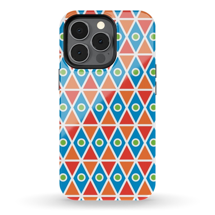 iPhone 13 pro StrongFit traditional pattern by Dhruv Narelia