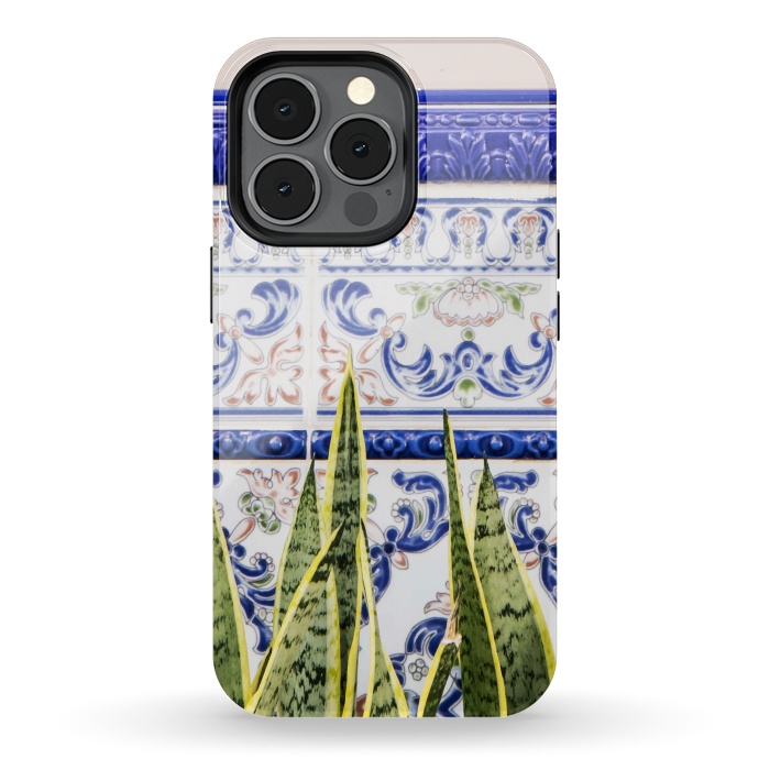 iPhone 13 pro StrongFit Moroccan Botany by Uma Prabhakar Gokhale