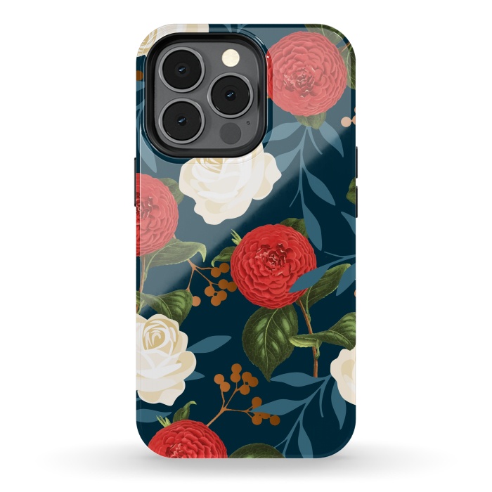 iPhone 13 pro StrongFit Floral Obsession V2 by Uma Prabhakar Gokhale