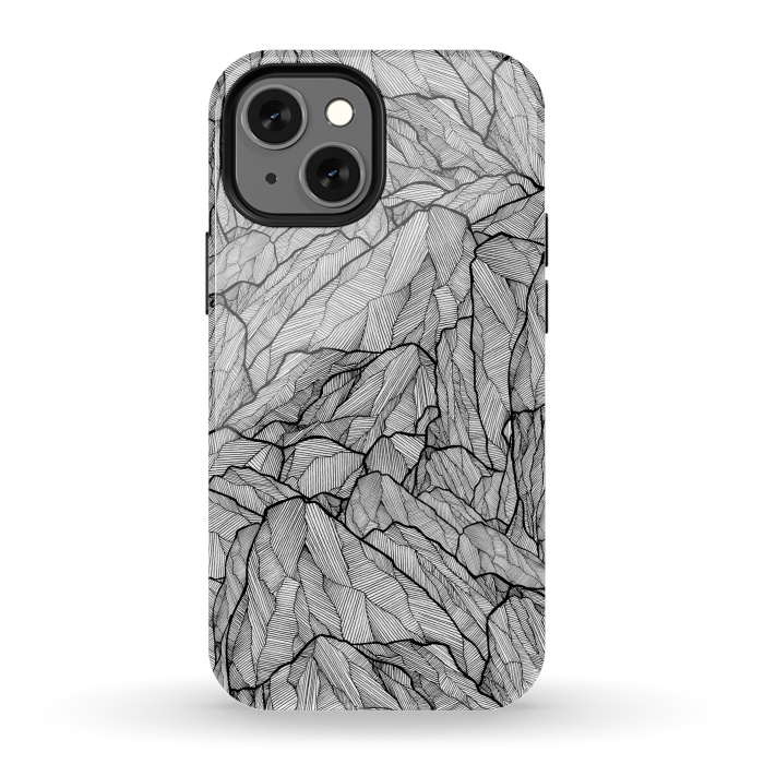 iPhone 13 mini StrongFit Rocks on rocks by Steve Wade (Swade)