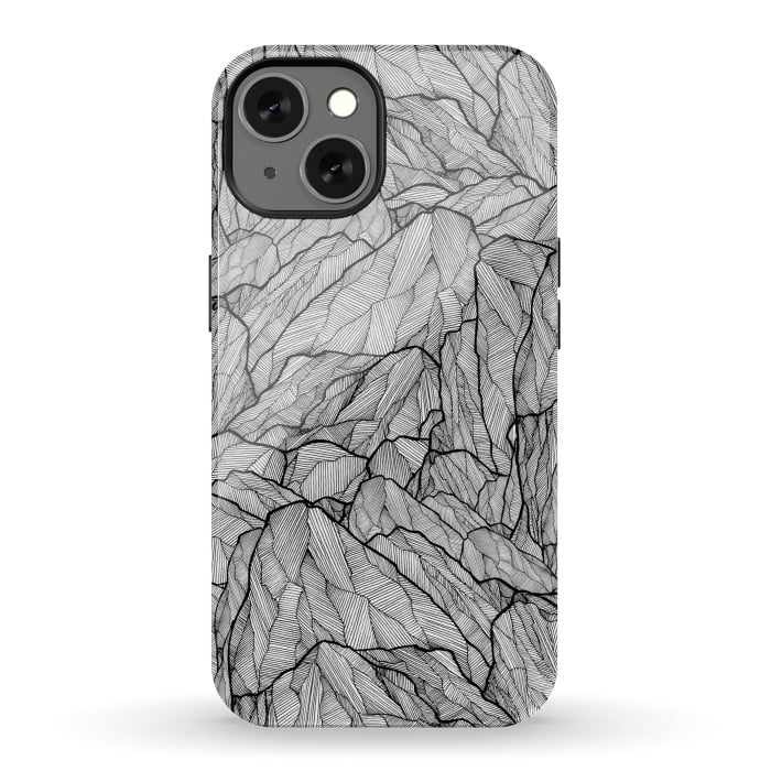 iPhone 13 StrongFit Rocks on rocks by Steve Wade (Swade)