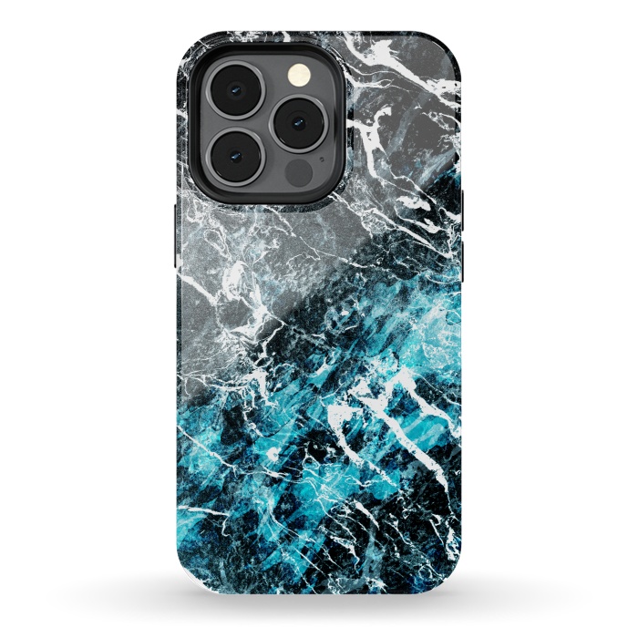 iPhone 13 pro StrongFit Frozen Waves by Steve Wade (Swade)