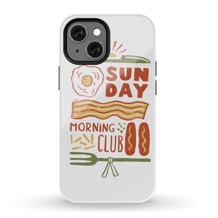 iPhone 13 mini StrongFit Morning Club by Tatak Waskitho