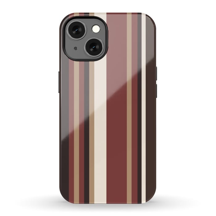 iPhone 13 StrongFit Vertical Stripes by Dhruv Narelia