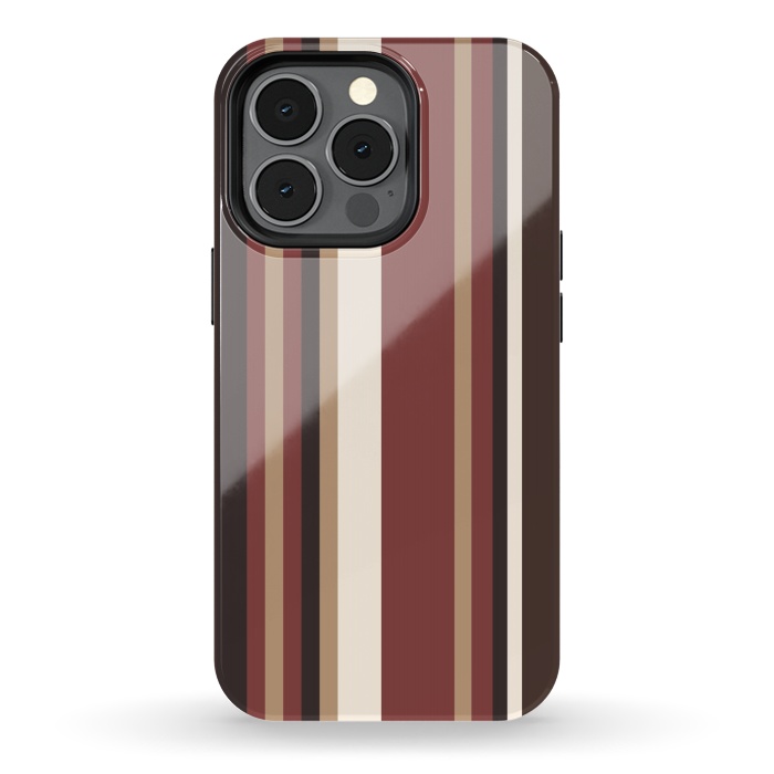 iPhone 13 pro StrongFit Vertical Stripes by Dhruv Narelia