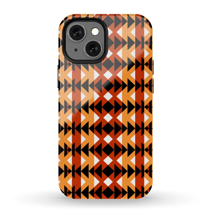 iPhone 13 mini StrongFit Tribal Pattern by Dhruv Narelia