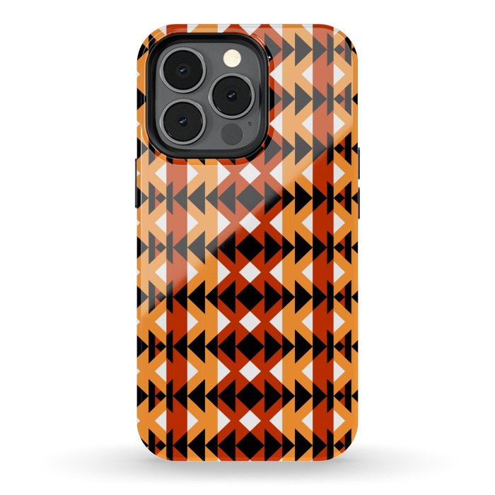 iPhone 13 pro StrongFit Tribal Pattern by Dhruv Narelia