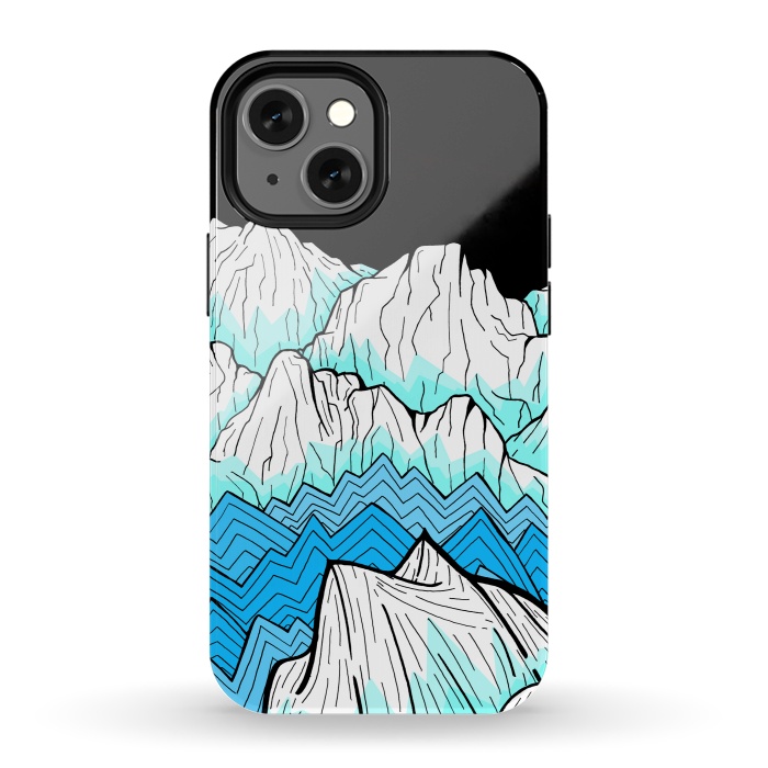 iPhone 13 mini StrongFit Antarctica mountains by Steve Wade (Swade)