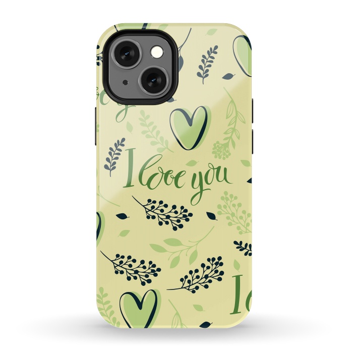 iPhone 13 mini StrongFit I love you by Rossy Villarreal