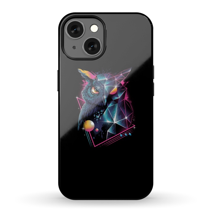 iPhone 13 StrongFit Rad Owl by Vincent Patrick Trinidad