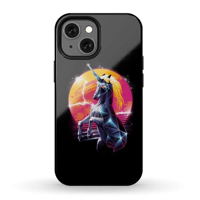 iPhone 13 mini StrongFit Rad Unicorn by Vincent Patrick Trinidad
