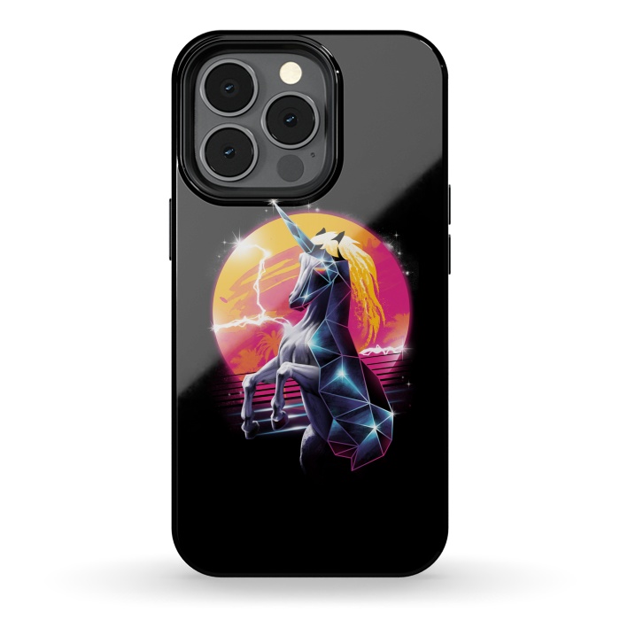 iPhone 13 pro StrongFit Rad Unicorn by Vincent Patrick Trinidad