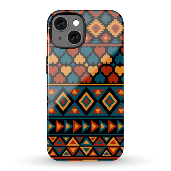 iPhone 13 StrongFit aztec traditional pattern by Dhruv Narelia