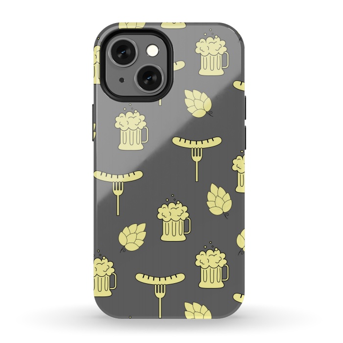 iPhone 13 mini StrongFit beer pattern by MALLIKA