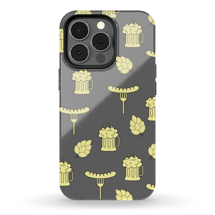 iPhone 13 pro StrongFit beer pattern by MALLIKA
