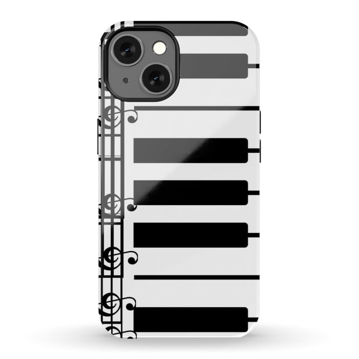 iPhone 13 StrongFit piano pattern by MALLIKA