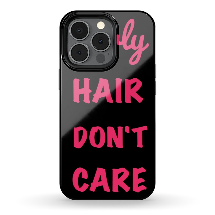 iPhone 13 pro StrongFit CURLY HAIR DONT CARE by MALLIKA