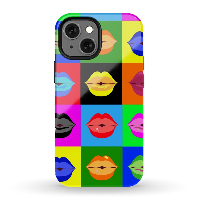 iPhone 13 mini StrongFit kiss pattern by MALLIKA