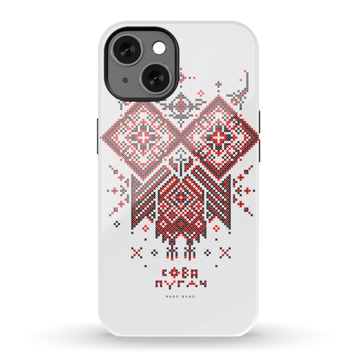 iPhone 13 StrongFit Owl Bubo Bubo Ornament by Sitchko