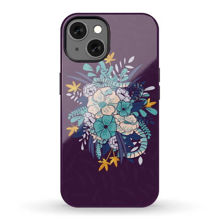 iPhone 13 StrongFit Jungle Bouquet 002 by Jelena Obradovic