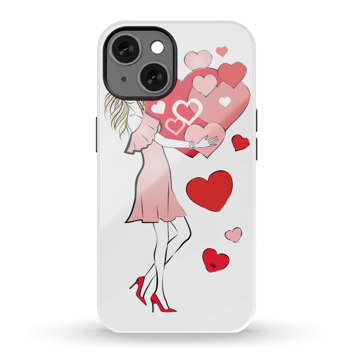 iPhone 13 StrongFit Queen of Hearts by Martina