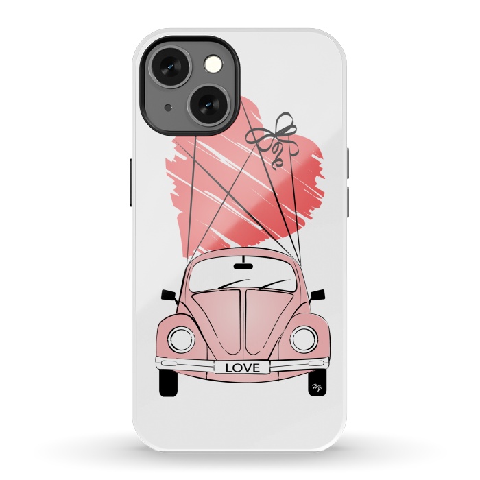 iPhone 13 StrongFit Love Car by Martina