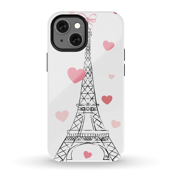 iPhone 13 mini StrongFit Paris Love by Martina